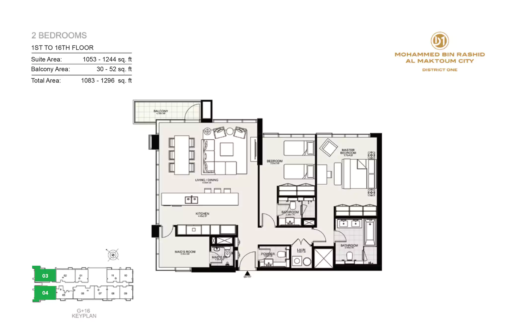  2 Bedroom Apartment - Building 12