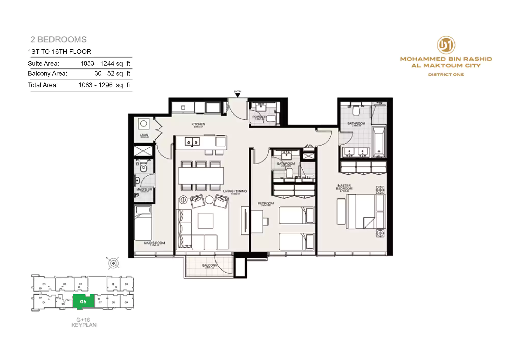 2 Bedroom Apartment - Building 12
