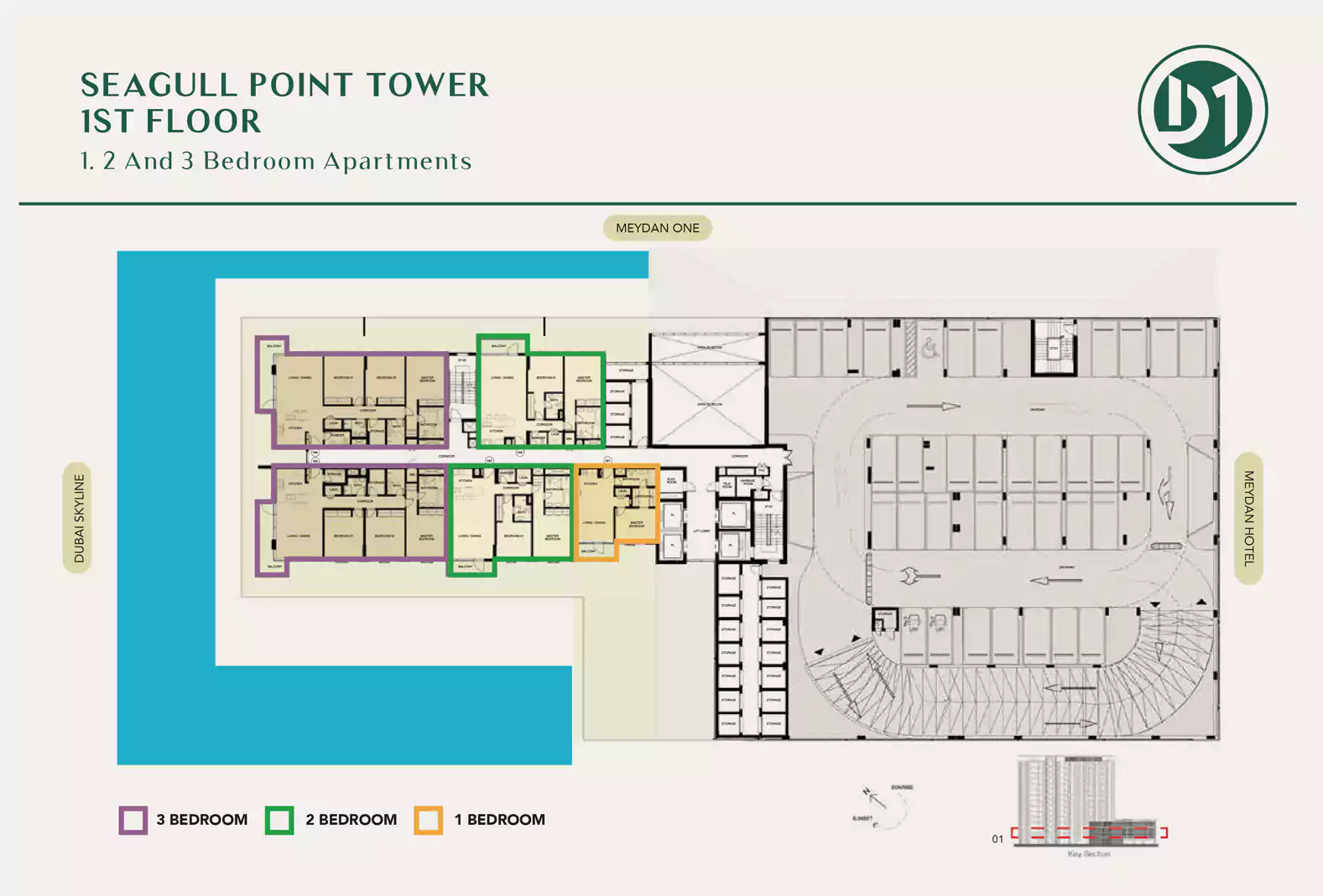 Seagull Point 1st Floor Layout Plan