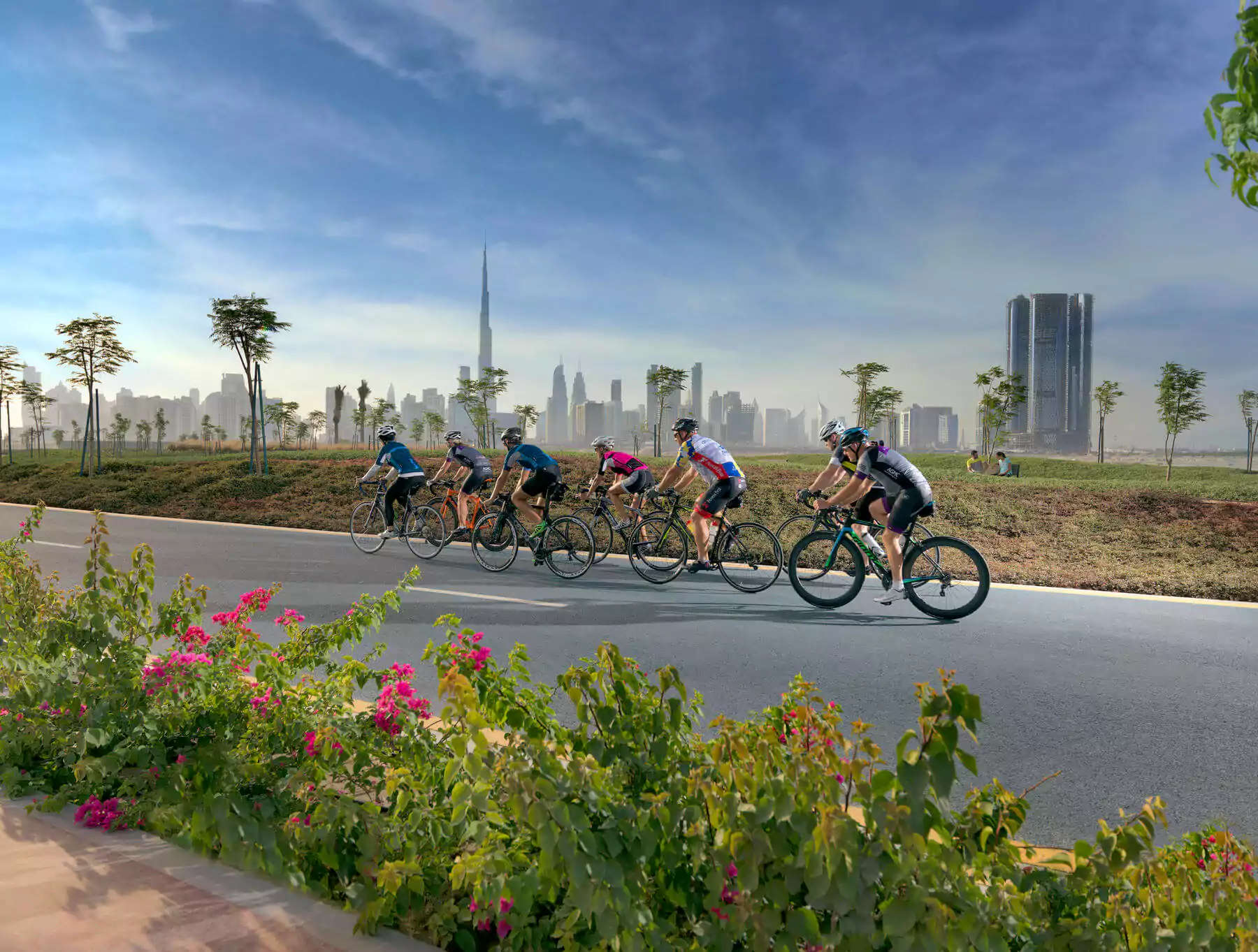 Meydan shop bike track